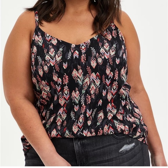 TORRID ✨ Ava Challis Feather Cami - Picture 1 of 6